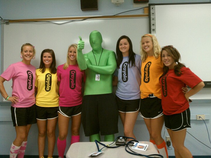 RootSuit  - Green Crayons