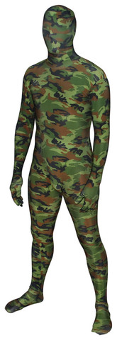 Green Camo Full Body Suit
